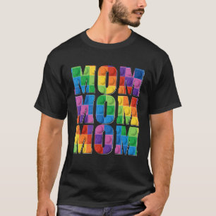 Mama Brick Builder blockt Master Builder Mother T-Shirt