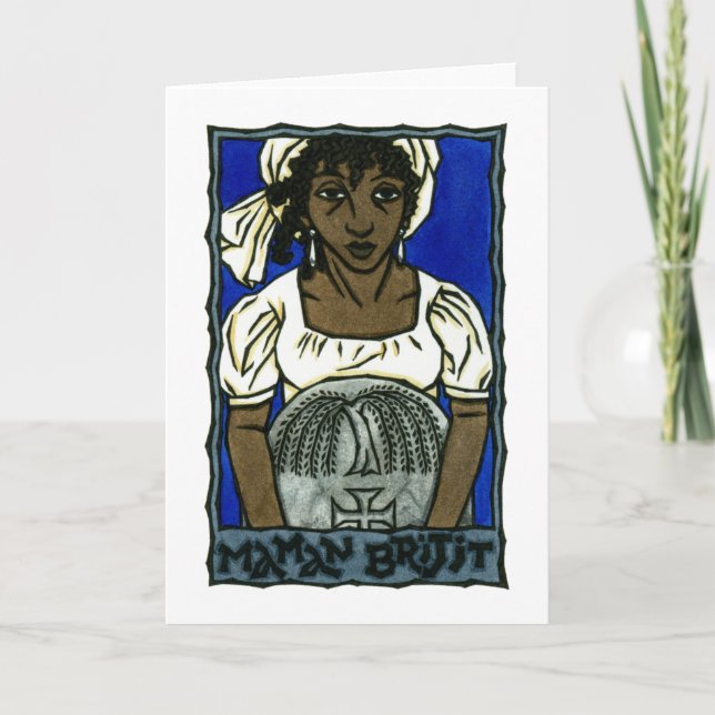 Mama Brijit Greeting Card Karte (Vorderseite)