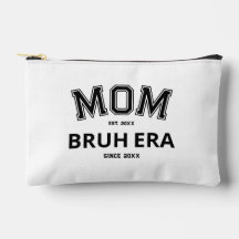 Mama Bruh Era Custom Year Black Logo White