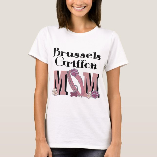 MAMA Brüssels Griffon T-Shirt (Vorderseite)