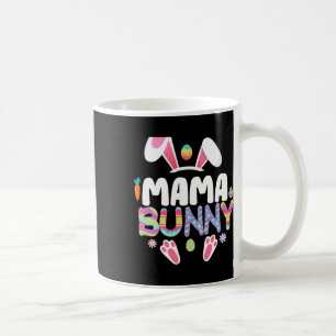 Mama Bunny Familie Matching Osterohren Bunny Women Kaffeetasse