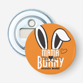 Mama Bunny Oster Elegante niedliche Familie Flaschenöffner