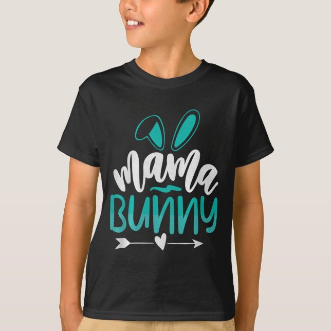 Mama Bunny Premium Tri-blend  T-Shirt (Vorderseite)
