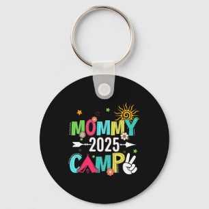 Mama-Camp 2025 Familienurlaub Sommer-Camping-Crew Schlüsselanhänger