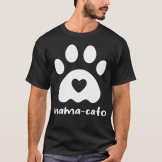 mama catoCat Mama Niedlich Cat Lover Cat Mama I Cr T-Shirt