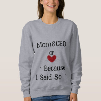 Mama & CEO, Muttertag Sweatshirt