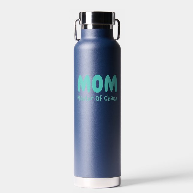 Mama: Chaosmeister Trinkflasche (Vorne)