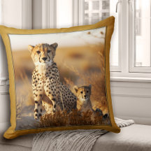 Mama Cheetah mit Baby Big Cat