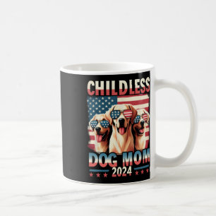 Mama Childless Dog Mama 2024 Kamala Harris Dog Lov Kaffeetasse