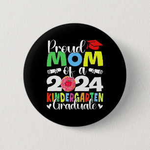 Mama CL des Abschlusses Kindergarten 2024 Button