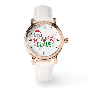 Mama Claus Christmas Design-60094 Armbanduhr