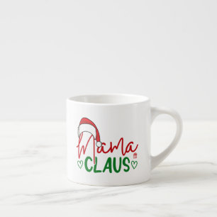 Mama Claus Christmas Design-60094 Espressotasse