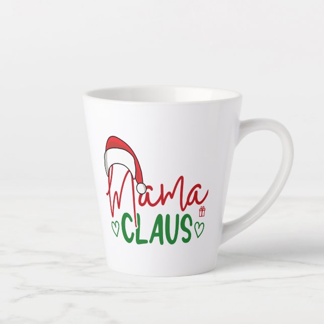 Mama Claus Christmas Design-60094 Milchtasse (Rechts)