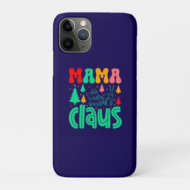 Mama Claus Christmas Design-60097 Case-Mate iPhone Hülle (Rückseite)