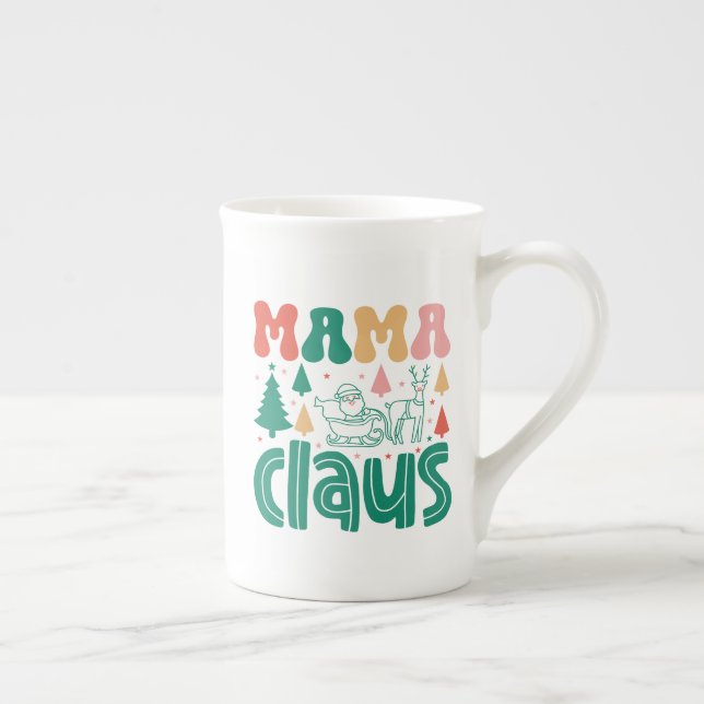 Mama Claus Christmas Design-60097 Prozellantasse (Rechts)