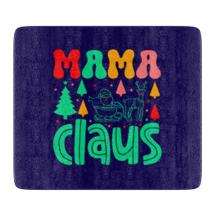 Mama Claus Christmas Design-60097 Schneidebrett