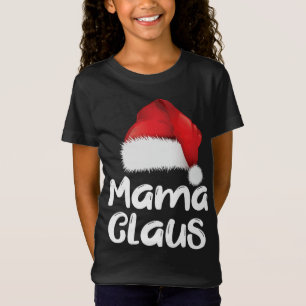 Mama Claus Christmas Family Matching Weihnachtsman T-Shirt