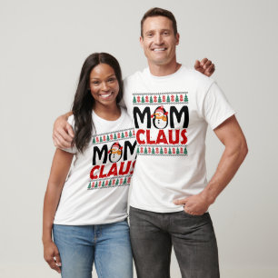 Mama Claus Festivals Weihnachten T-Shirt