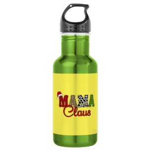 Mama Claus Karomuster-60096 Edelstahlflasche