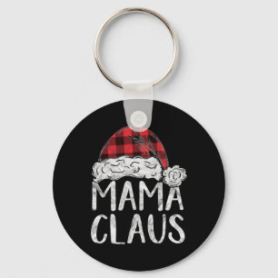 Mama Claus Weihnachts-Kostümgeschenk Weihnachtsman Schlüsselanhänger