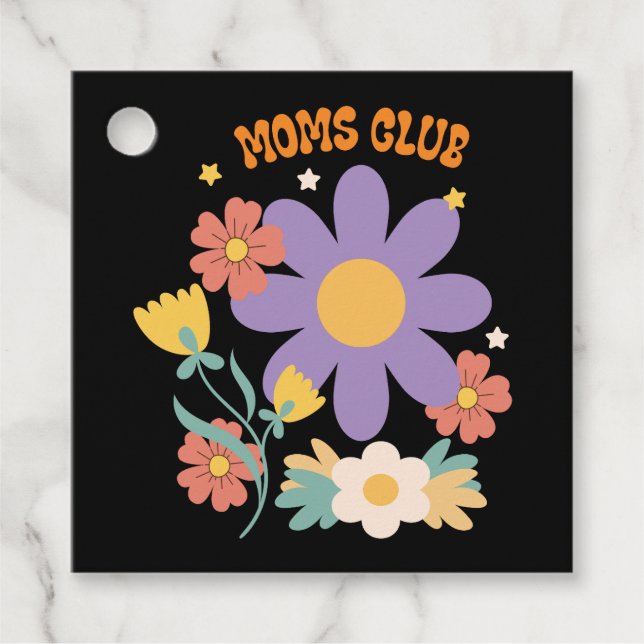 Mama Club Geschenkanhänger (Vorderseite)