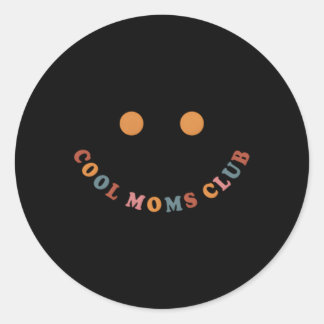 Mama Club Runder Aufkleber