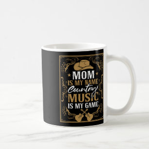 Mama Country Music Gitarre tanzen Kaffeetasse