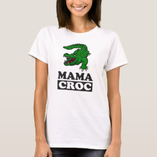 Mama Crocodile T - Shirt Animal Mama Mutter Gesche