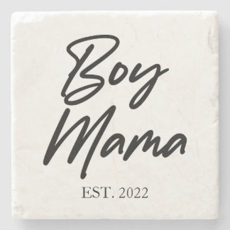 Mama Custom Est. Jahr Minimale Mama Mutter Mama Steinuntersetzer