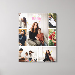 Mama Custom Photo Collage Foam Board Leinwanddruck