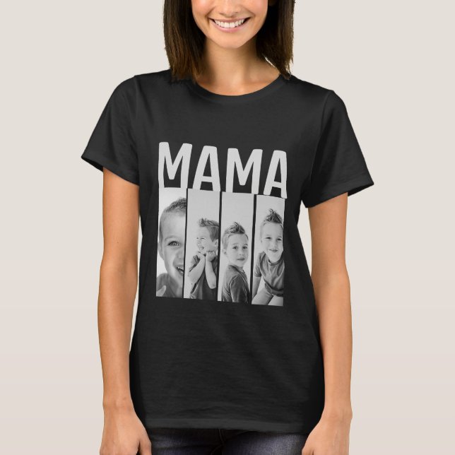 MAMA Custom Photo T-Shirt (Vorderseite)