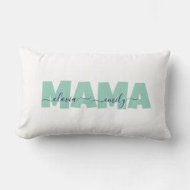 Mama Customized children name Lendenkissen