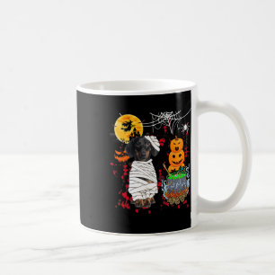 Mama Dackel Hund Halloween Hund Beängstigende Pump Kaffeetasse