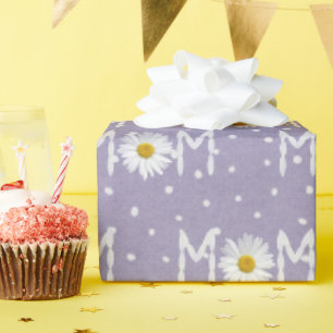 Mama Daisy auf Polka Dots Wrapping Paper Geschenkpapier