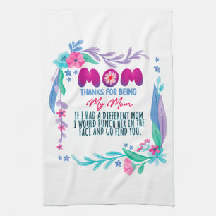 Mama Danke, dass du meine Mama bist Geschirrtuch