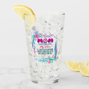 Mama Danke, dass du meine Mama bist Glas