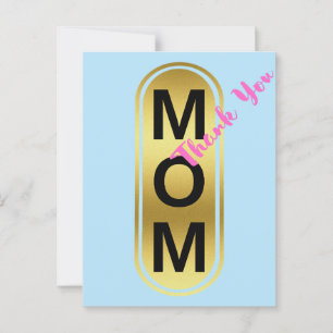 Mama, danke! postkarte
