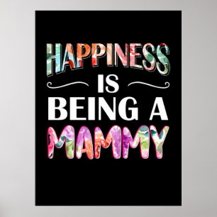 Mama Das Glück der Kunst ist ein Mami Poster