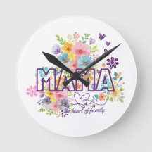 Mama, das Herz der Familie, trendiges Design