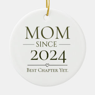 Mama, das persönliche Jahr bisher das beste Kapite Keramik Ornament