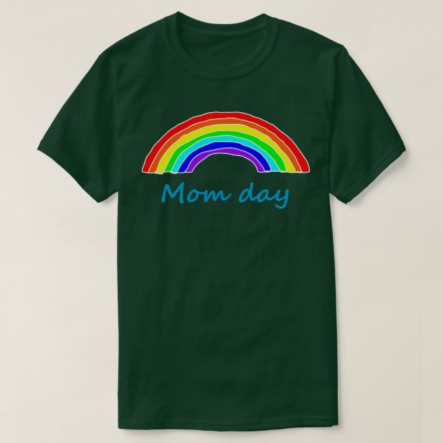 Mama Day Rainbow T-Shirt (Design vorne)
