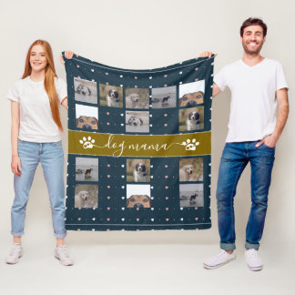Mama de chien, 5 photo couverture en polaire