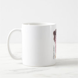 "Mama, dein Herz ist reines Gold. Muglady" Kaffeetasse