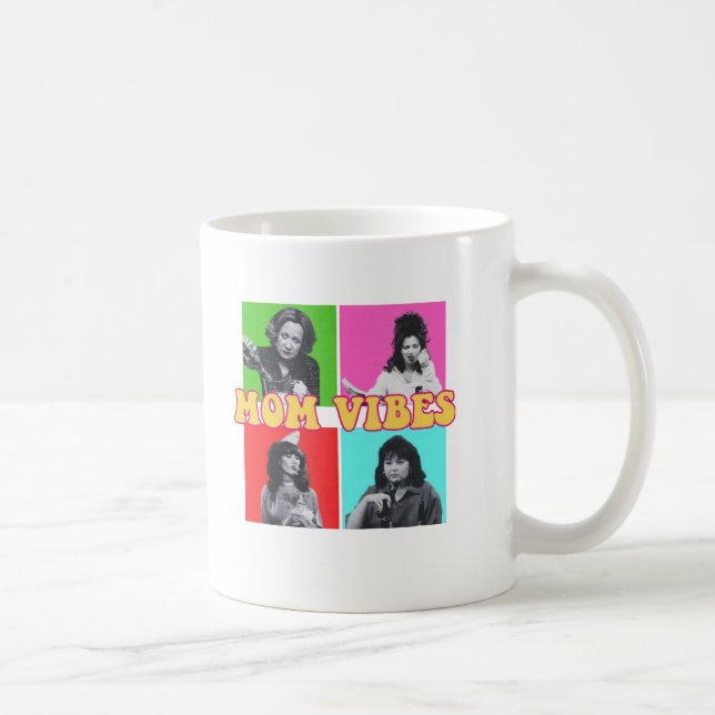 Mama der 90er Jahre Vibes Iconic Coffee Tasse (Rechts)