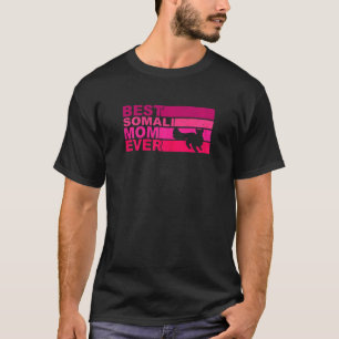 Mama der besten somalischen Katzenfrau je T-Shirt