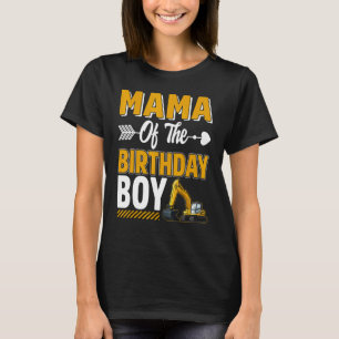 Mama der Buggy Construction Truck-Ausgrabung T-Shirt