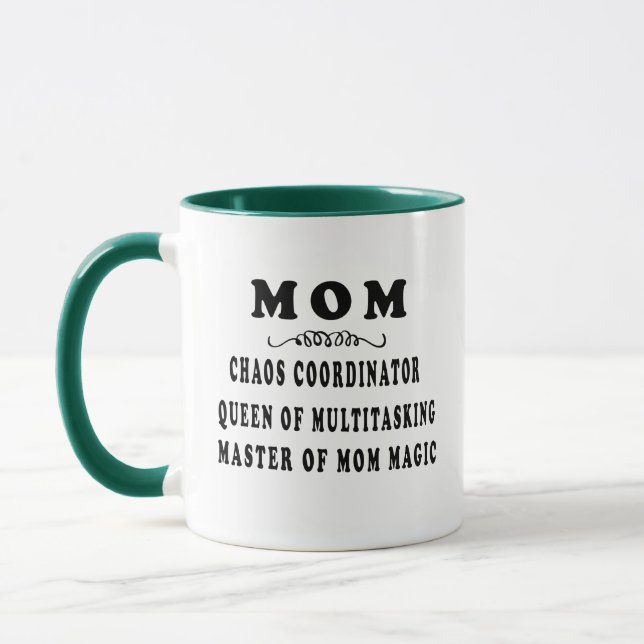 Mama, der Chaos-Koordinator - Der perfekte Muttert Tasse (Links)