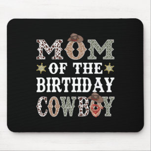 Mama der Cowboy-Rodeo-Mama Mousepad