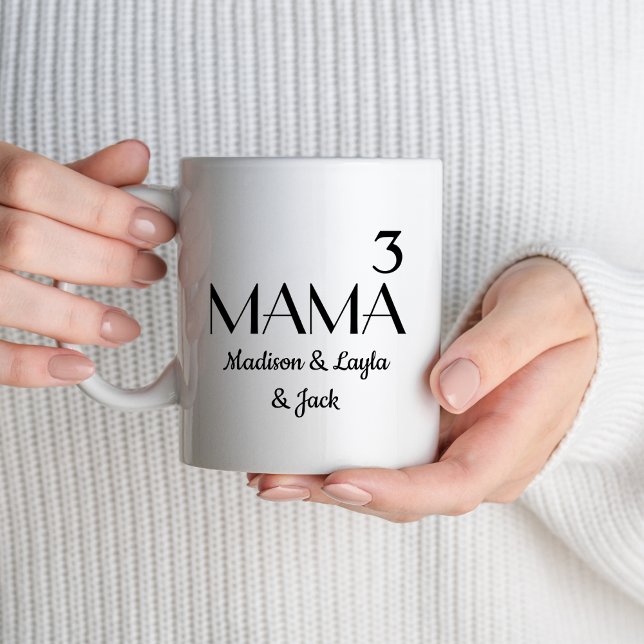 Mama der Frauen3 Mama Mutter von drei Mama von dre Tasse (Von Creator hochgeladen)