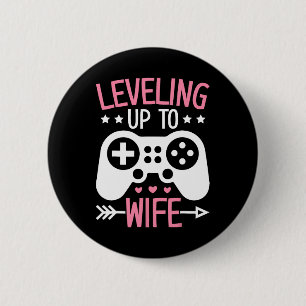 Mama der Gamer-Ehefrau bis zur Ehefrau-Gaming-Brid Button